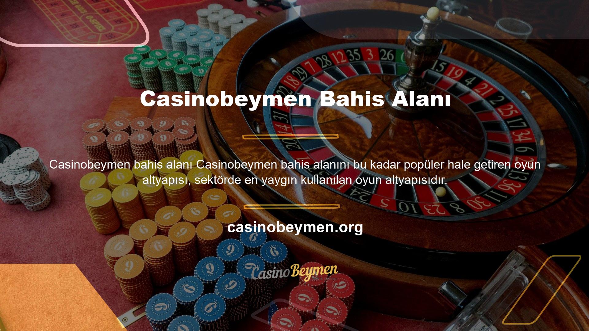 Bazı bahis sitelerinde kullanıcıların asla deneyimlemediği gizli bir oyun altyapısı vardır