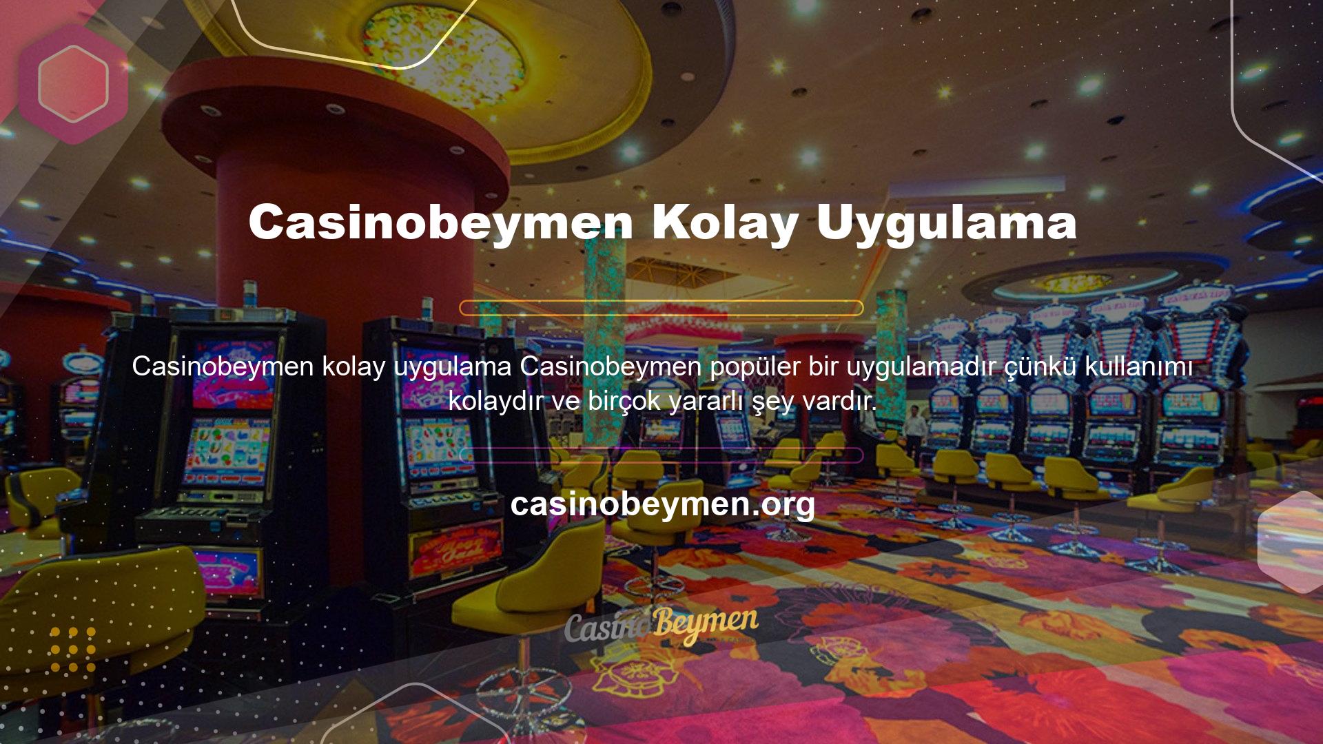 İstediğiniz herhangi bir oyunu oynayabilirsiniz ve kategorileri kolayca bulabilirsiniz
